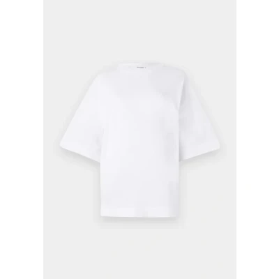 Image of Selected Femme Slfcolwoman Oversized TEE Basic Tshirt, Women&#039;s, Size: 12, Bright white