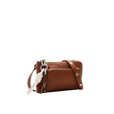Image of Desigual Across body bag, Women&#039;s, Size: One Size, Brown