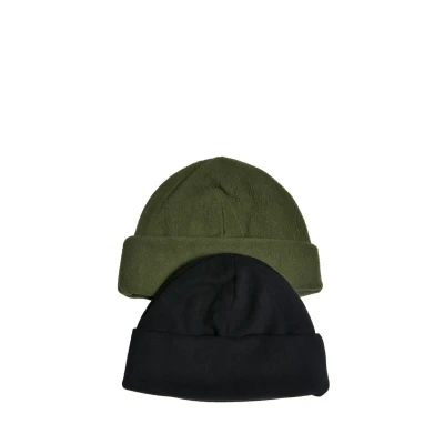 Image of Urban Classics 2 PACK Beanie, Men&#039;s, Size: ONE, Tiniolive black