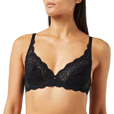 Image of Triumph Amourette 300 Underwired bra, Women&#039;s, Size: 44DD, Black