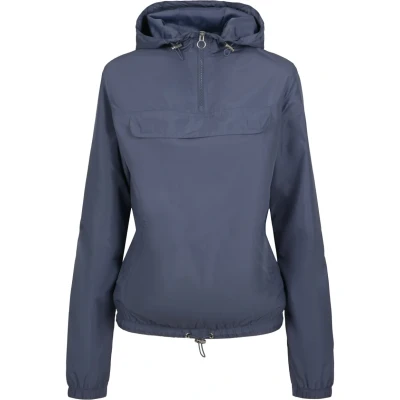 Image of Urban Classics Basic Windbreaker, Women&#039;s, Size: Large, Vintageblue
