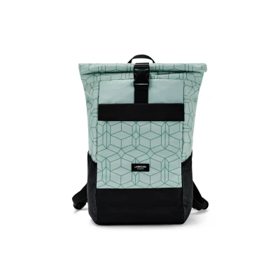 Image of Larkson NO 4 Rolltop Rucksack, Size: One Size, Mint pattern