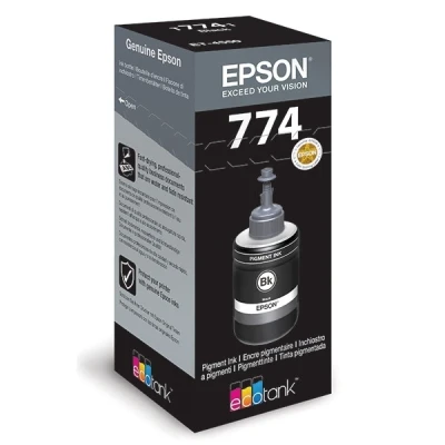Image of L1455 Epson 774 (T7741) black ink cartridge (original Epson)