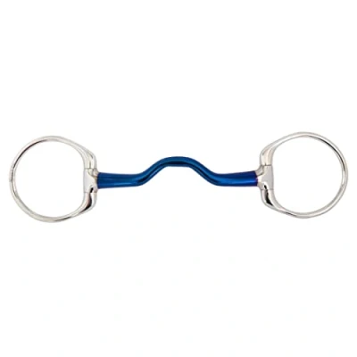 Image of BR Mullen Mouth Eggbutt Snaffle Sweet Iron 14 mm
