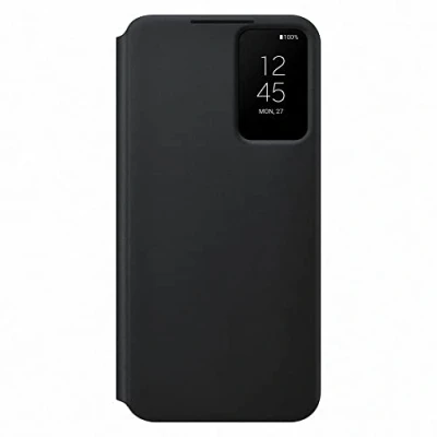 Image of Samsung Smart Clear View PC Book Case Black Galaxy S22+