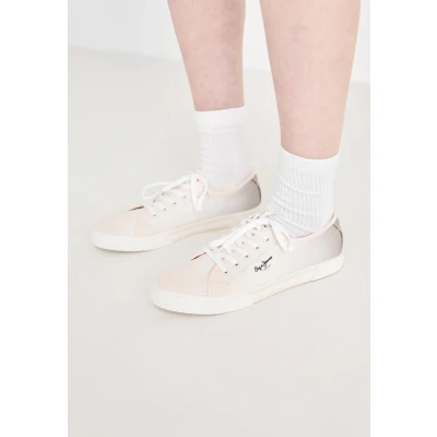 Image of Pepe Jeans Brady Trainers, Women&#039;s, Size: 3, Light/peach/beige Textile