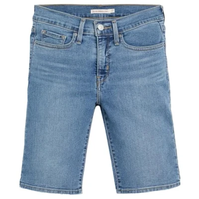 Image of Levi&#039;s Women&#039;s Shaping Bermuda Camp Denim Short, 26W