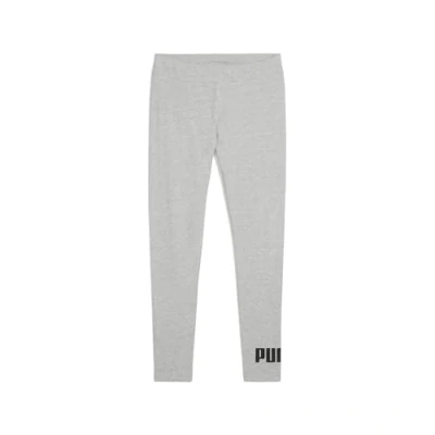 Image of Puma LOGO Leggings Leggings, Women&#039;s, Size: Large, Light gray heather