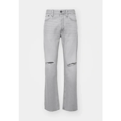Image of JACK &amp; JONES Men&#039;s Jean Pants, Grey Denim, 36W / 32L