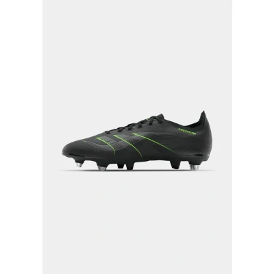 Image of adidas Performance Predator League SG Screwin stud football boots, Men&#039;s, Size: 6, Core black/carbon/lucid lemon shoes