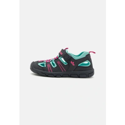 Image of LICO Ardales Unisex Sandals for kids, Size: 10/10.5K, Navy/pink/turquoise Imitation leather/ textile