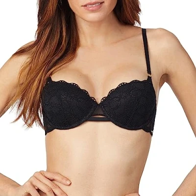 Image of DKNY Intimates BRA Superior Underwired bra, Women&#039;s, Size: 75, Black
