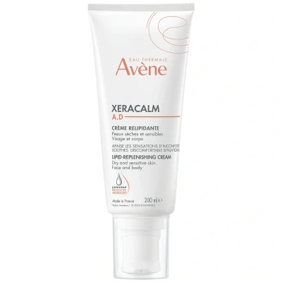 Image of Avène XeraCalm A.D. Lipid Replenishing Cream Moisturiser for Dry, Itchy Skin 200ml