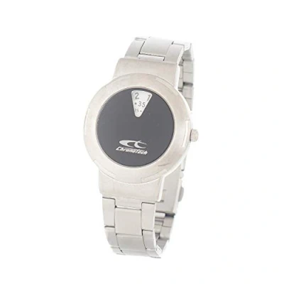 Image of Chronotech Womens Analogue Quartz Watch with Stainless Steel Strap CT7002 02M, Silver,