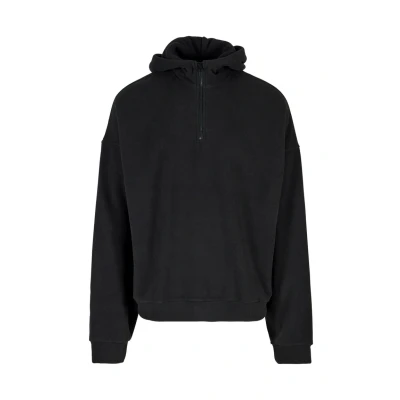 Image of Urban Classics HALF ZIP Fleece jumper, Men&#039;s, Size: Large, Black