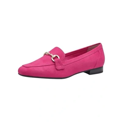 Image of Marco Tozzi Slipons, Women&#039;s, Size: 5, Pink Textile