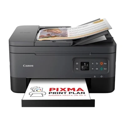 Image of Canon PIXMA TS7450i Wifi Printer Multifunction Colour Printer, Automatic Document Feeder A4 for Multimedia and Creative Printing Ideal Home Office