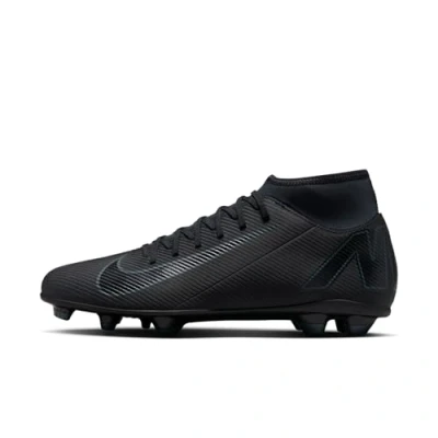 Image of Nike Performance Mercurial Superfly 10 CLUB FG/MG Moulded stud football boots, Size: 3.5, Black/deep jungle Textile/synthetics