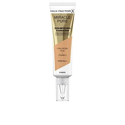 Image of Max Factor Miracle Pure Skin Improving Foundation 30ml (Various Shades) Beige