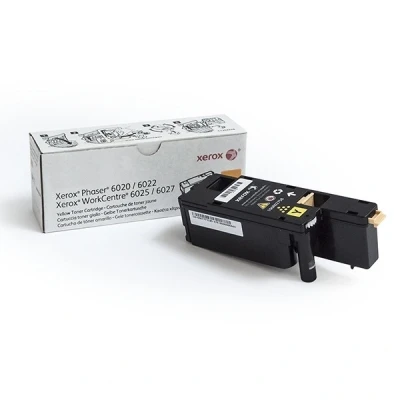 Image of Phaser 6022 Xerox 106R02758 yellow toner (original Xerox)