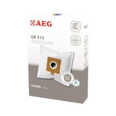 Image of Aeg Vacuum cleaner bags mousy gr51 pack. 4 pcs + 1 filter 9001667402