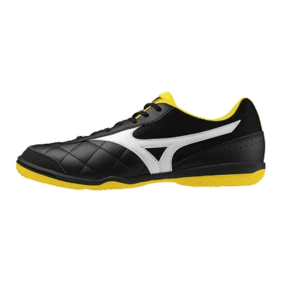 Image of Mizuno MRL SALA CLUB IN Astro turf trainers, Size: 90, Graphite/cyber yellow shoes