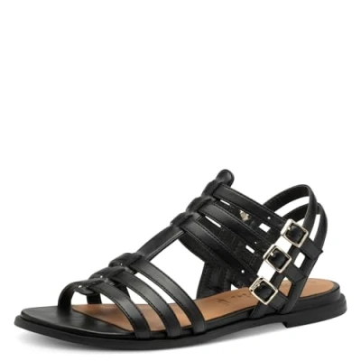 Image of Tamaris Sandals, Women&#039;s, Size: 4, Black shoes