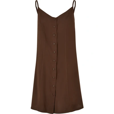 Image of Urban Classics Day dress, Women&#039;s, Size: 5XL, Brown