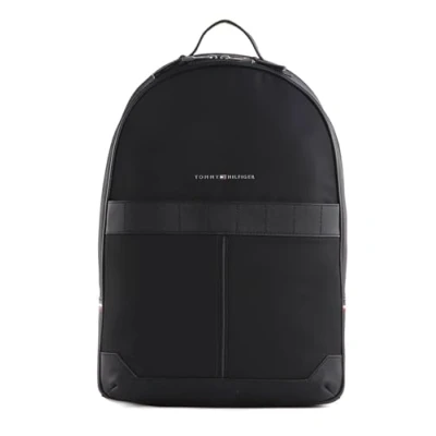 Image of Tommy Hilfiger Herren TH Erhöhter NYLON Rucksäcke, Black (Black), One Size, ELEVATED BACKPACK