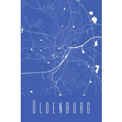Image of Oldenburg: deine Stadt, Region, Heimat! Notizbuch DIN A5 blanko 120 Seiten Geschenk
