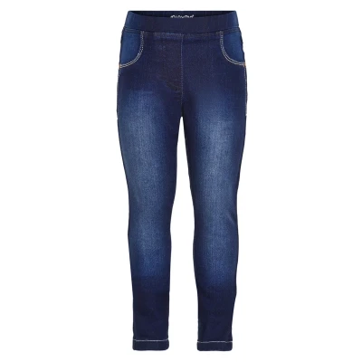 Image of Minymo Jeggings for kids, Size: 4y, Dark blue denim