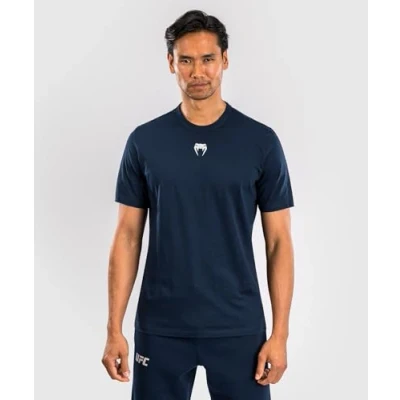 Image of Venum UFC Fight WEEK Plain Version MEN&#039;S Print Tshirt, Men&#039;s, Size: XL, Navy blue