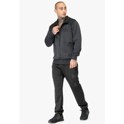 Image of Tapout Normale Passform Spirit SET Tracksuit, Men&#039;s, Size: 3XL, Black grey