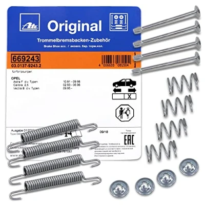 Image of Accessory Kit, parking brake shoes ATE 03.0137 9243.2