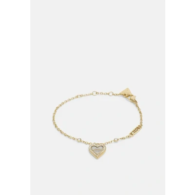 Image of Guess LOVE ME Tender Bracelet Yellow goldcoloured, Women&#039;s, Size: Small, gold coloured