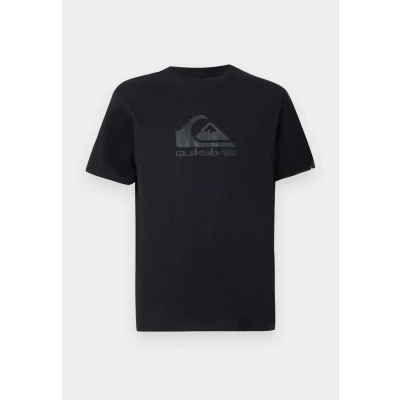 Image of Quiksilver EV COMP LOGO Print Tshirt, Men&#039;s, Size: XS, Black