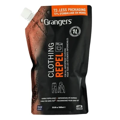 Image of Grangers clothing Repel 1L Pouch Maintenance items for