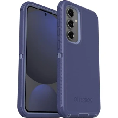 Image of OtterBox Defender Plastic Back Cover Blue Samsung Galaxy S24 FE