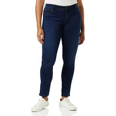 Image of ONLY Female Skinny Jeans Onlmila High Waist Fit Jeans, Blue (Dark Denim), S / 30L