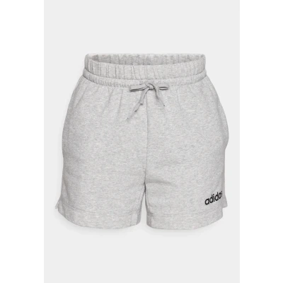 Image of adidas Sportswear Essentials Linear Sports shorts, Women&#039;s, Size: Large, Clear pink/white