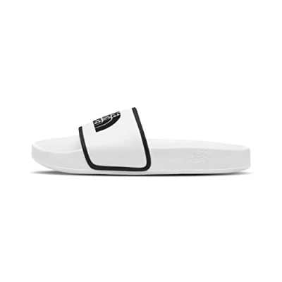 Image of The North Face M BASE CAMP Pool slides, Men&#039;s, Size: 12, Tnf white/tnf black Synthetics