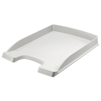 Image of Leitz A4 Letter Tray, Slim, Grey, Plus Range, 52370085