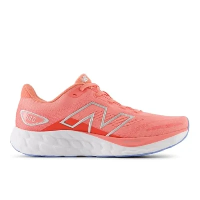 Image of New Balance Fresh FOAM 680 V8 Road running shoes, Women&#039;s, Size: 5, Sunfade red Textile/synthetics