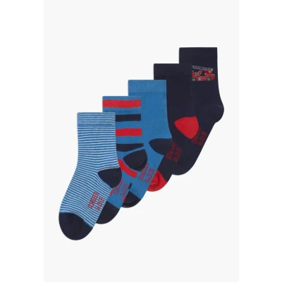 Image of Schiesser Boys&#039; Socks Pack of 5 (Pack 5), Assorted 1_173048, 23 26