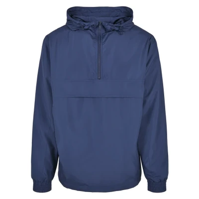 Image of Urban Classics Basic Windbreaker, Men&#039;s, Size: Small, Darkblue