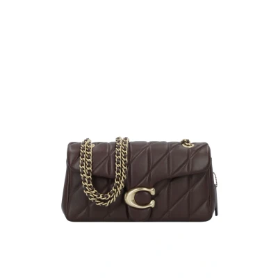 Image of Coach Quilted Tabby Shoulder BAG WITH Chain Handbag, Women&#039;s, Size: One Size, Maple