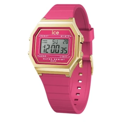 Image of Ice Watch Retro Digital watch, Women&#039;s, Size: One Size, Raspberry sorbet