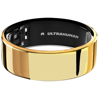 Image of Ultrahuman Ring Air Gold Size 10