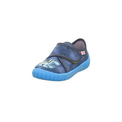 Image of Superfit BILL Slippers for kids, Size: 12.5K, Dunkelblau/hellblau Cotton