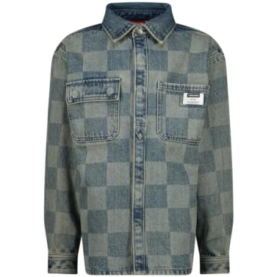 Image of Vingino Louis Denim jacket for kids, Size: 10y, Tinted mid blue